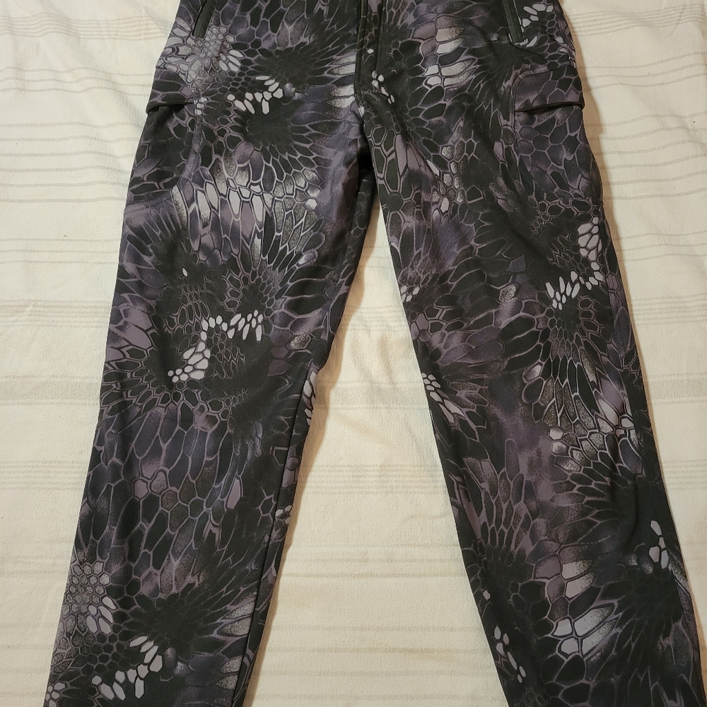 TAD Gear Tactical Camo pants black gray warm winter womens size XXL